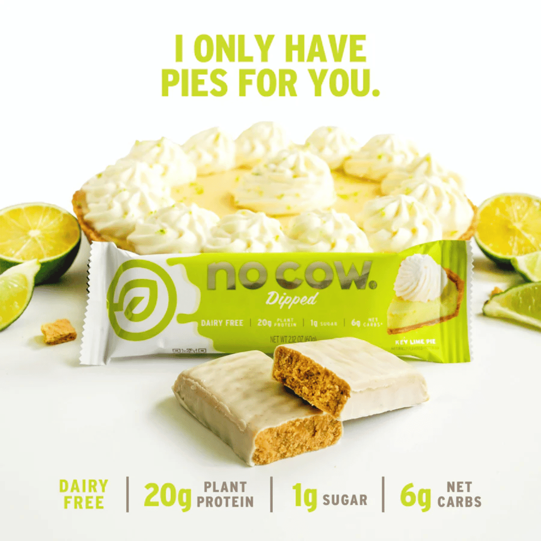 No Cow - Dipped, Key Lime Pie Bar, 60g