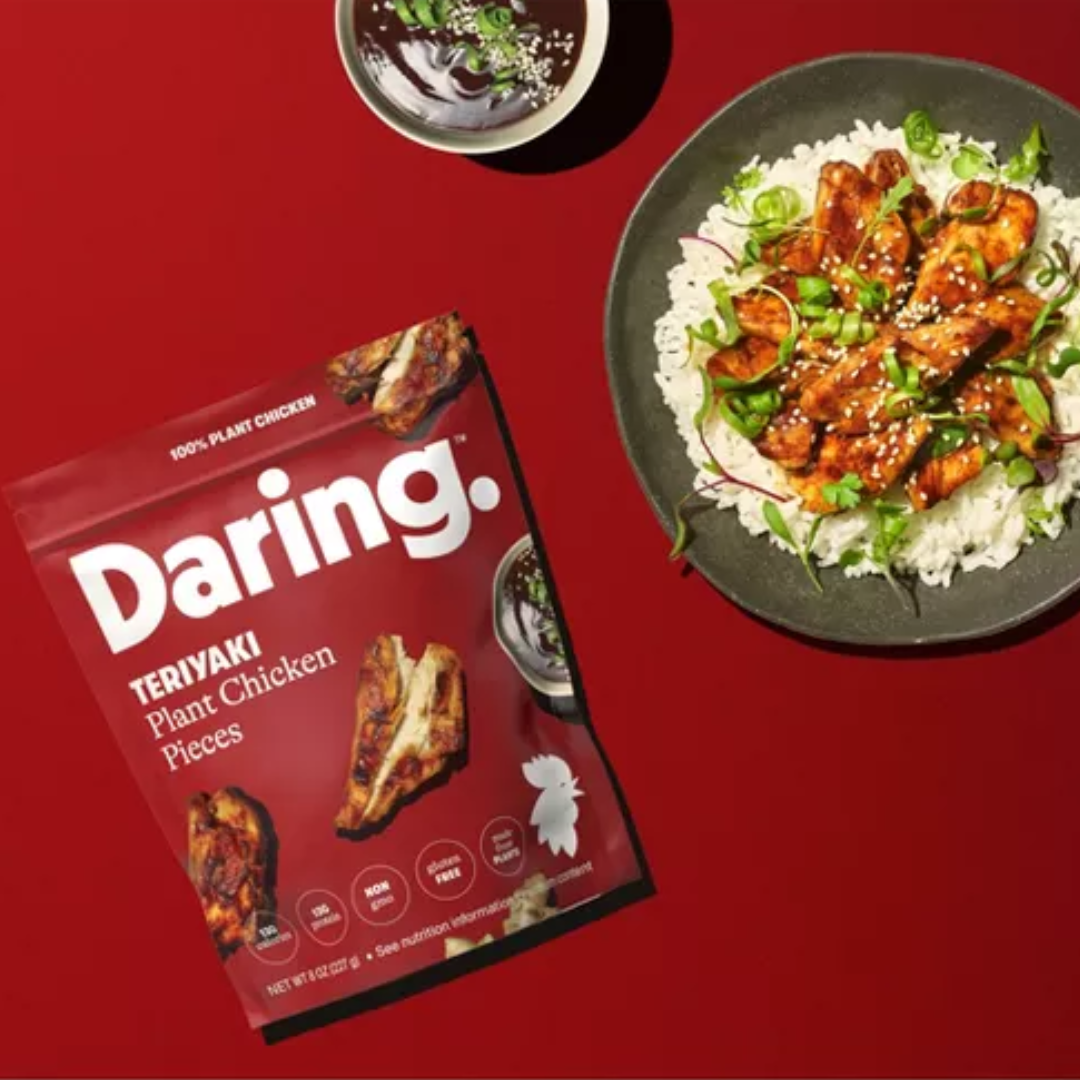 Daring - Teriyaki Plant Chicken Pieces, 227g