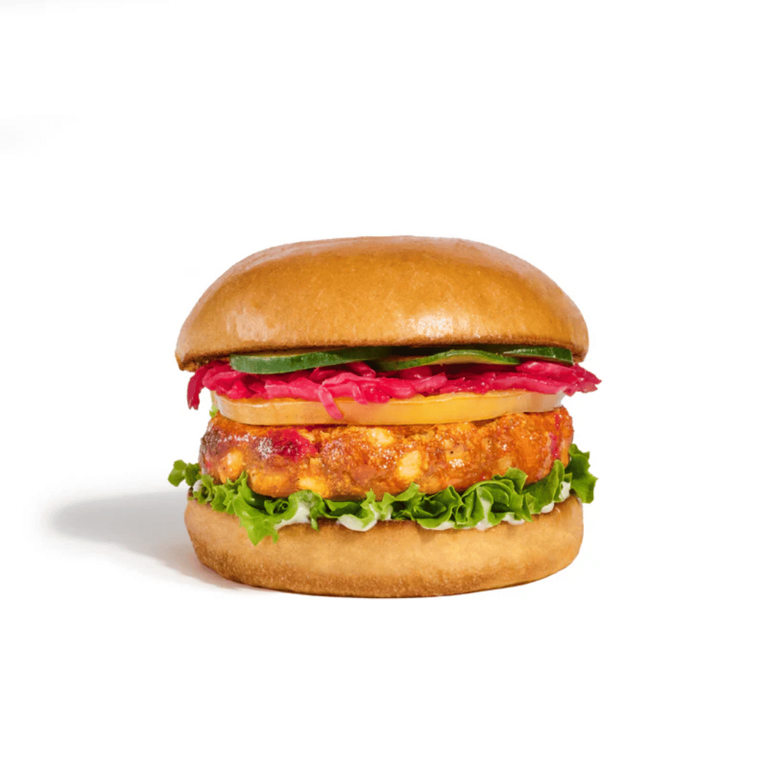 Actual Veggies - Sweet Potato Veggie Burger, 3 oz