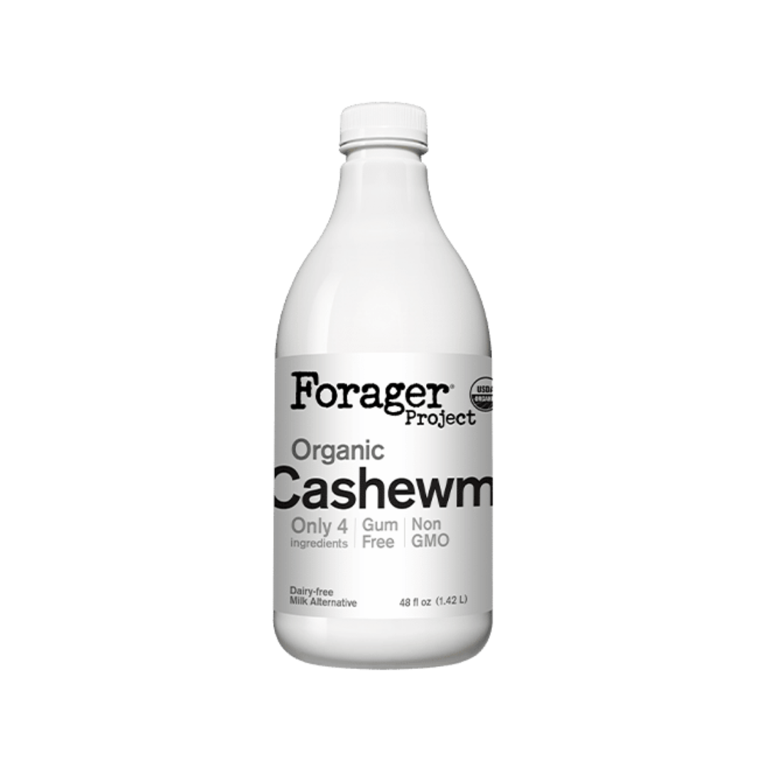 Forager Project - Large Bottle, Organic Unsweetened Cashewmilk, 28 Oz ...