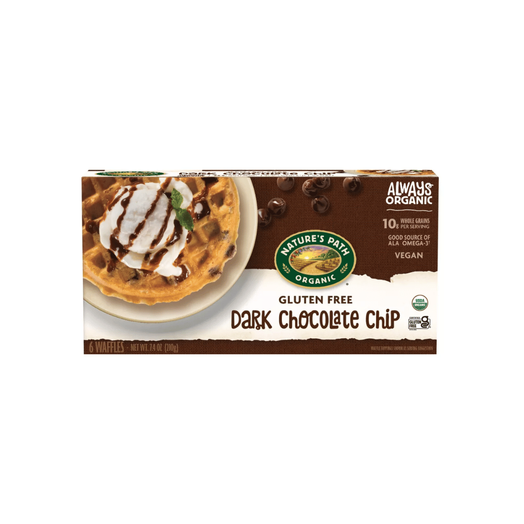 Nature's Path - Dark Chocolate Chip Waffles, 7.4oz