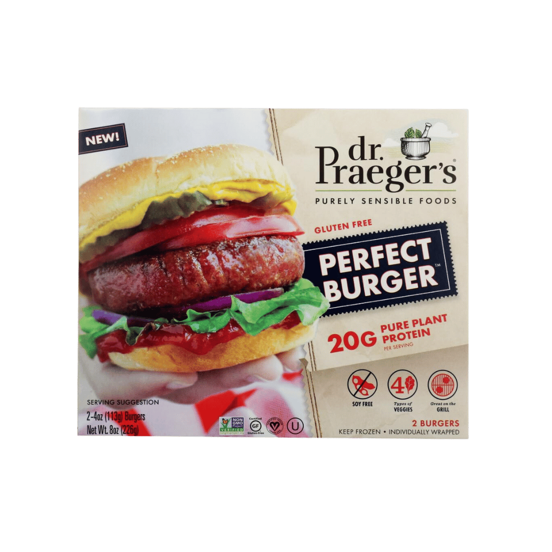 Dr. Praeger's - Perfect Plant Protein Burger, 8 oz