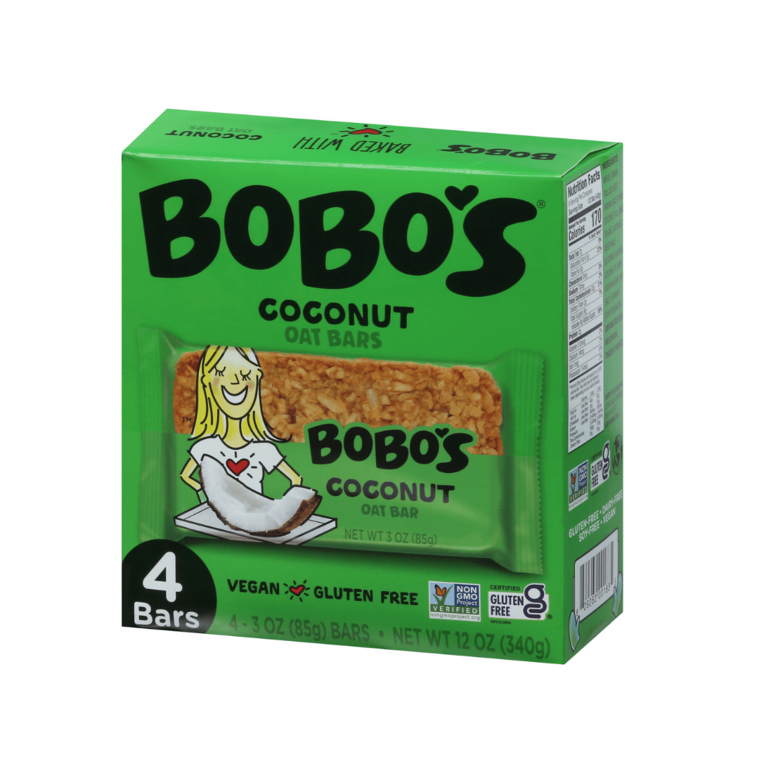 Bobo's Oat Bars - Coconut, 4 pack