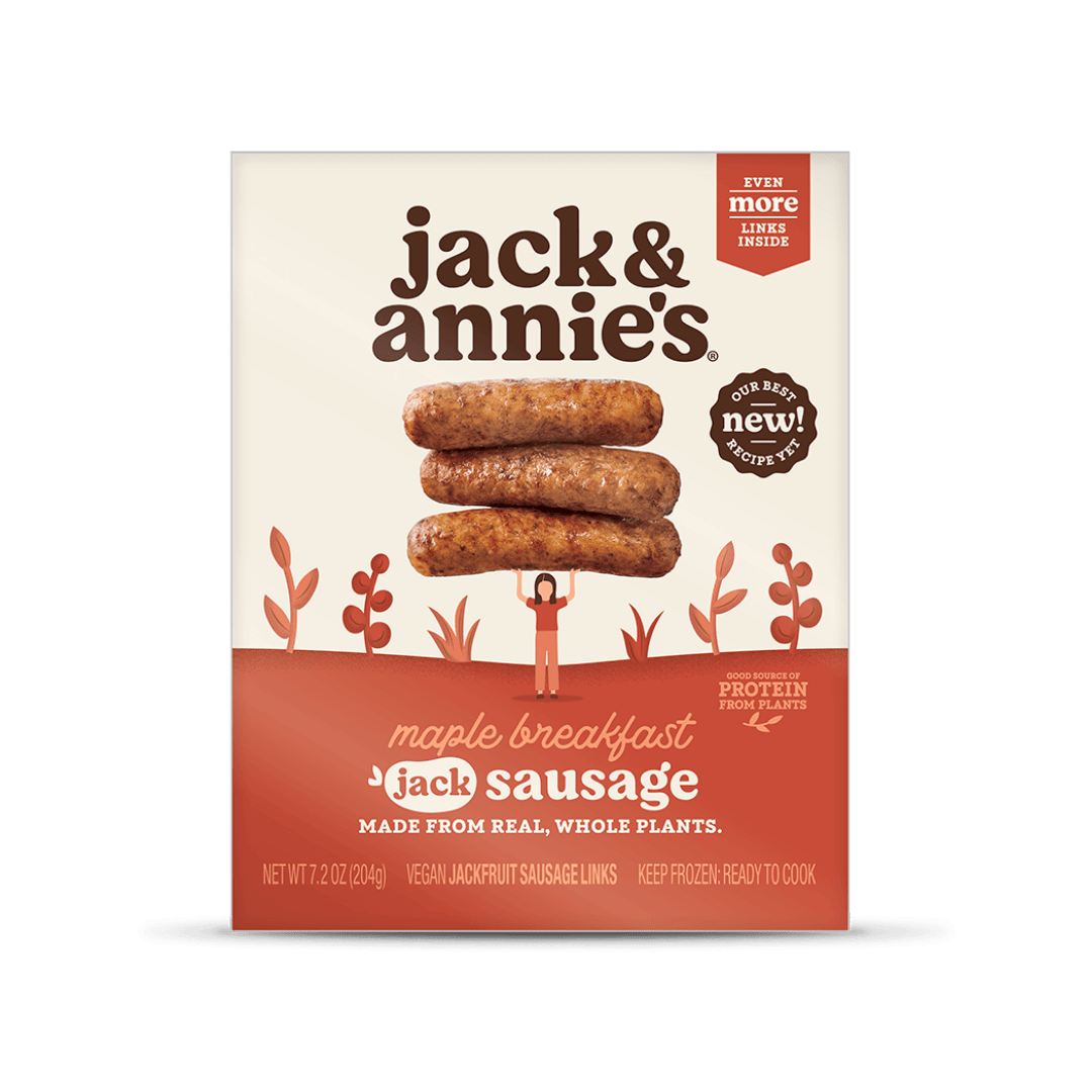 Jack & Annie's - Maple Breakfast Sausage, Jackfruit, 7.2 oz