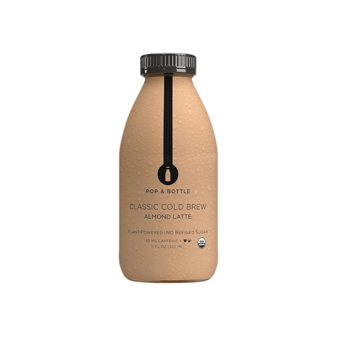 Pop & Bottle - Classic Cold Brew Almond Latte, 11oz