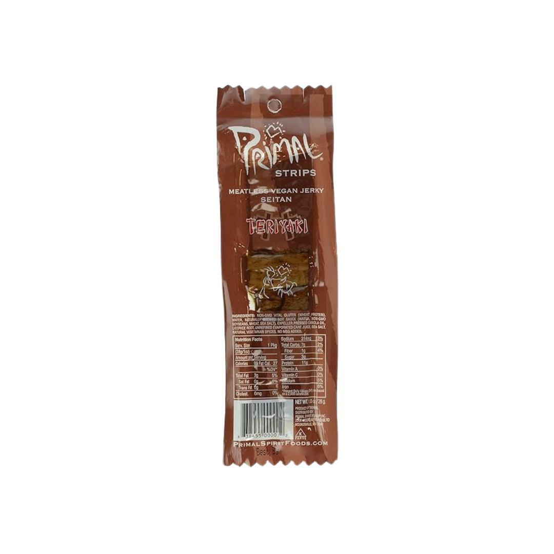 Primal Spirit Foods - Seitan Teriyaki Bar, 1 oz