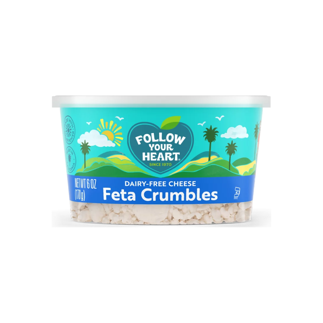 Follow Your Heart - Feta Crumbles, Dairyfree, 6 oz