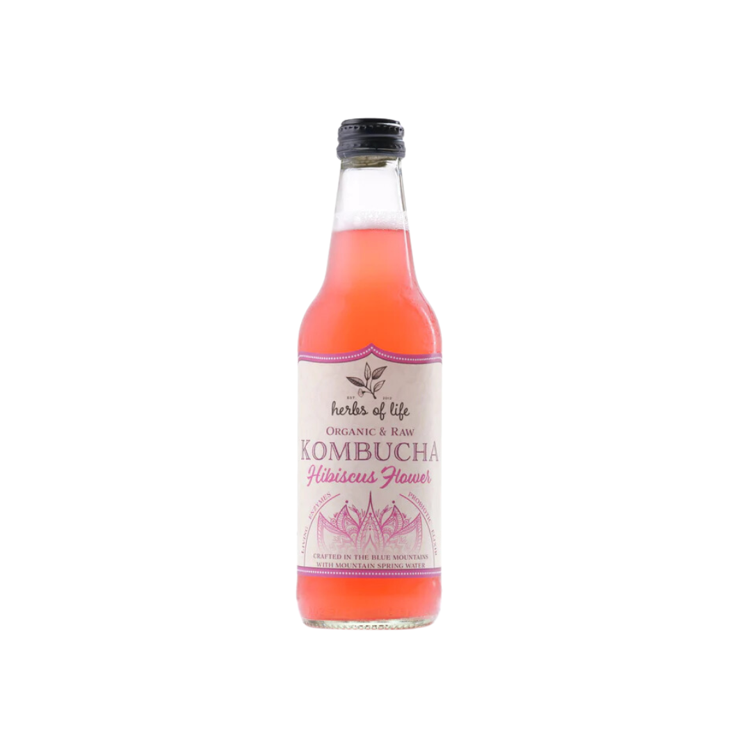 Herbs of Life - Hibiscus Flower Kombucha, 330ml