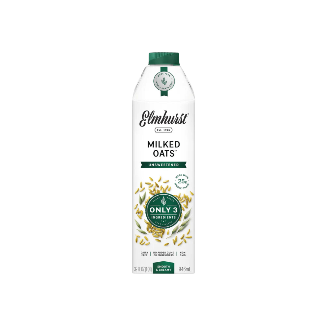 Elmhurst - Milked Unsweetened Oats, 32 oz