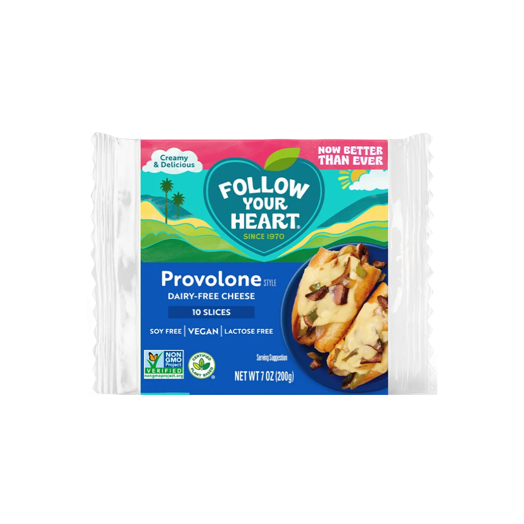 Follow Your Heart - Provolone Slices, 7 oz