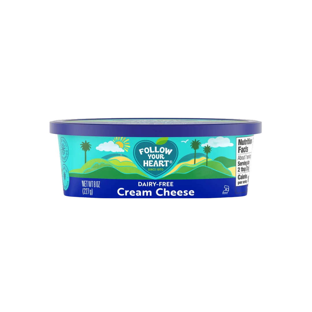 Follow Your Heart - Cream Cheese, Vegan, Dairy Free, 8 oz