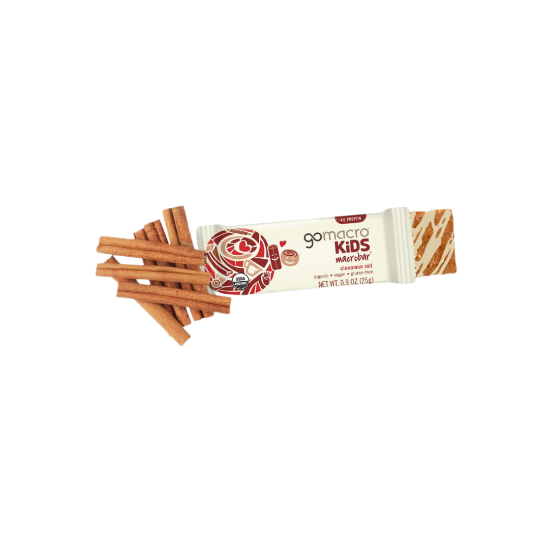 Gomacro - Bar Cinnamon Roll Kid, 6.3 oz