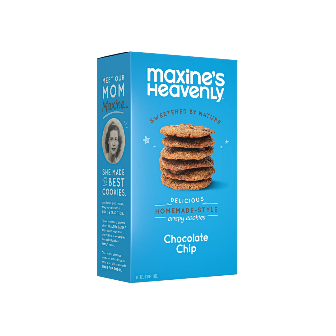 Maxine's Heavenly - Crispy Choc Chip Cookies, 6.3 oz