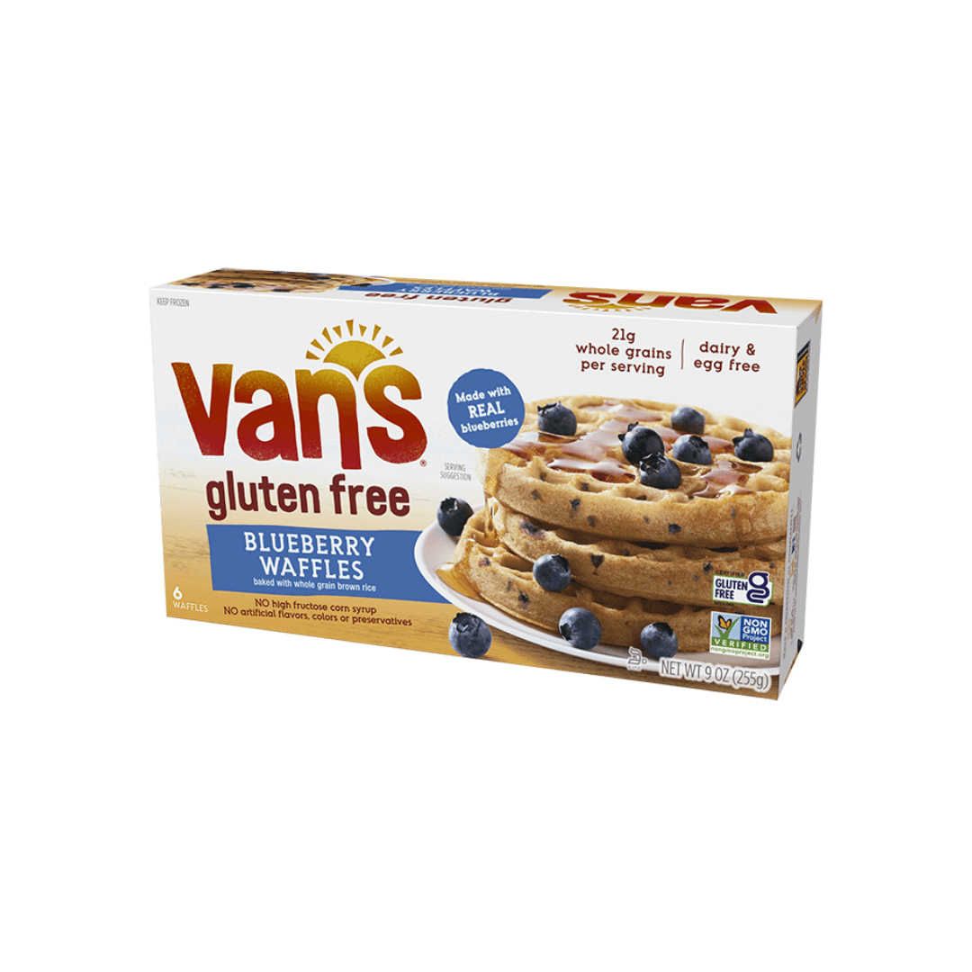 Van's International Foods - Blueberry Waffles Gluten Free, 9oz