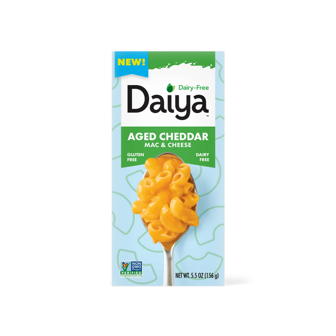 Daiya - Mac and Cheeze, Aged Cheddar, with dried powdered cheeze, 156g