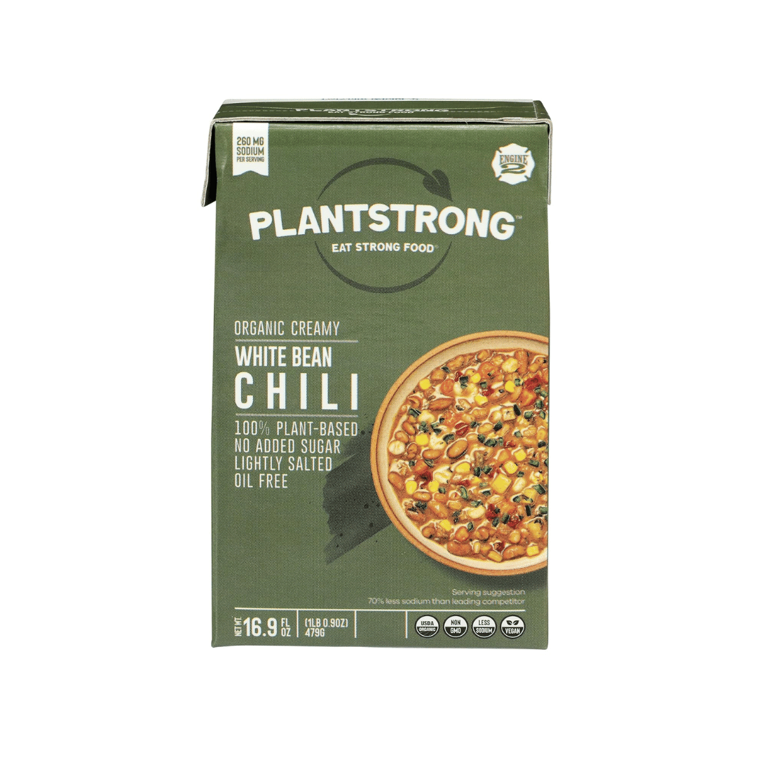 Plantstrong - Creamy White Bean Chili, 16.9oz