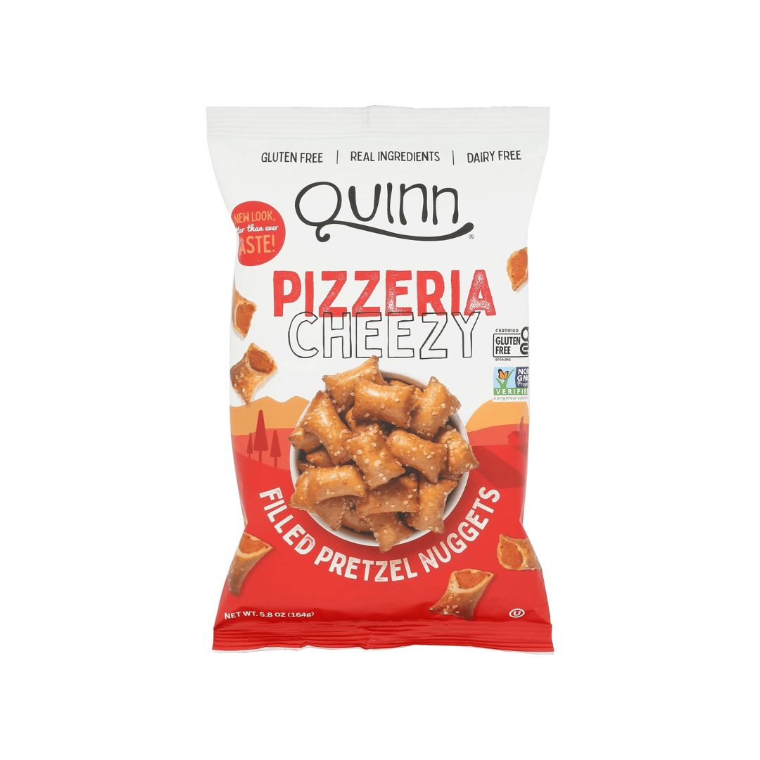 Quinn - Cheezy Pizzeria Style Filled Pretzel Nuggets, 5.8oz