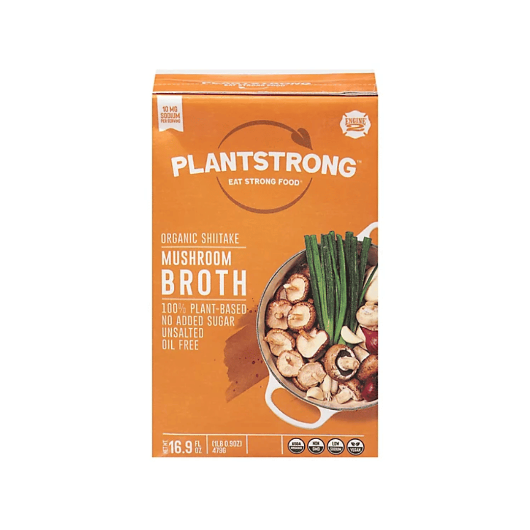 Plantstrong - Shiitake Mushroom Broth, 16.9oz