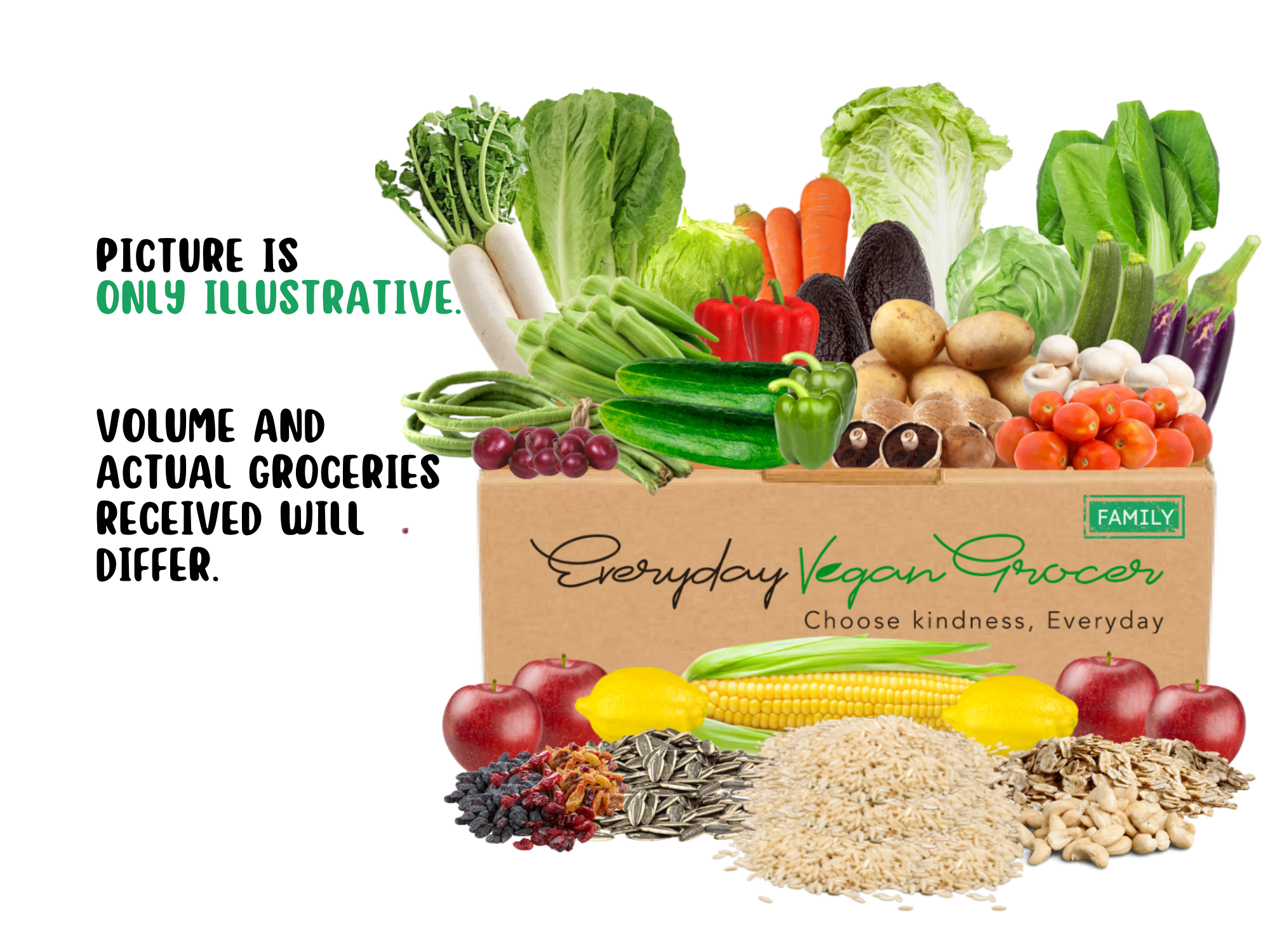 Grocery Subscription Bundle - Everyday Vegan Grocer