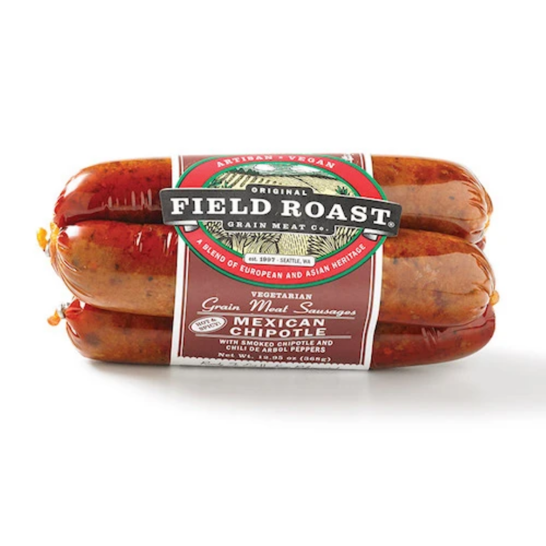 Field Roast - Mexican Chipotle Sausages, 362g - Everyday Vegan Grocer